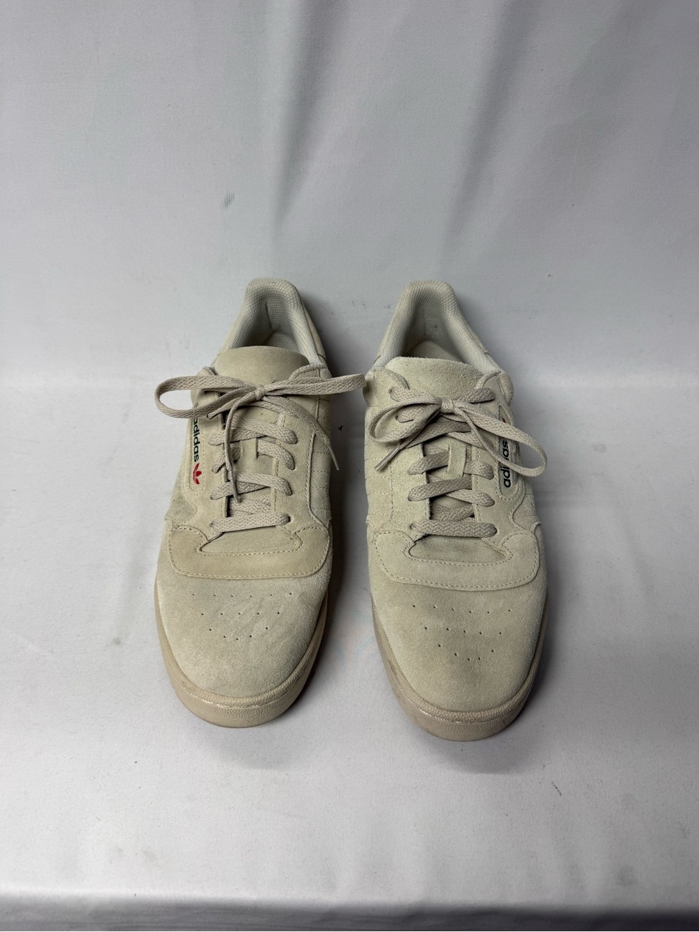 Yeezy Adidas PowerPhase Calabasas Beige Suede Men's Sneakers Size 11.5